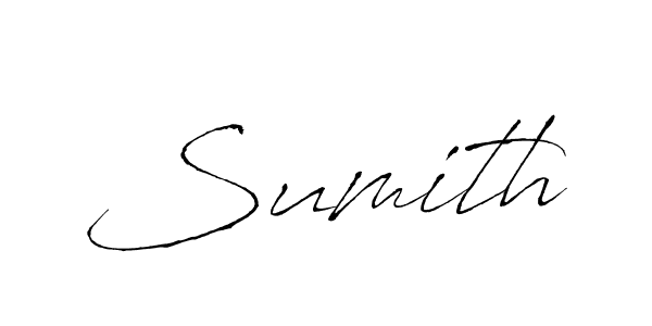 How to make Sumith name signature. Use Antro_Vectra style for creating short signs online. This is the latest handwritten sign. Sumith signature style 6 images and pictures png