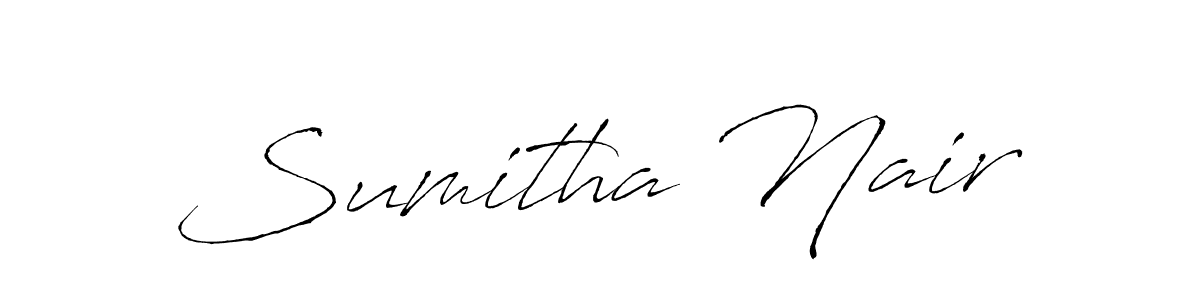 How to Draw Sumitha Nair signature style? Antro_Vectra is a latest design signature styles for name Sumitha Nair. Sumitha Nair signature style 6 images and pictures png