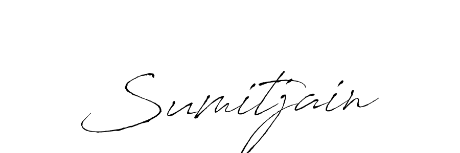 Design your own signature with our free online signature maker. With this signature software, you can create a handwritten (Antro_Vectra) signature for name Sumitjain. Sumitjain signature style 6 images and pictures png