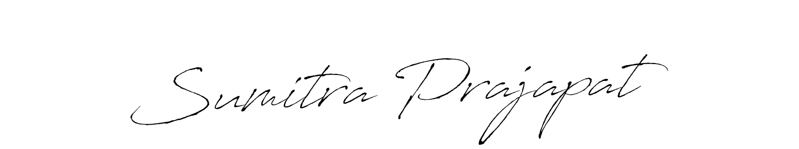 Antro_Vectra is a professional signature style that is perfect for those who want to add a touch of class to their signature. It is also a great choice for those who want to make their signature more unique. Get Sumitra Prajapat name to fancy signature for free. Sumitra Prajapat signature style 6 images and pictures png