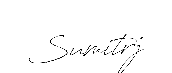 You should practise on your own different ways (Antro_Vectra) to write your name (Sumitrj) in signature. don't let someone else do it for you. Sumitrj signature style 6 images and pictures png