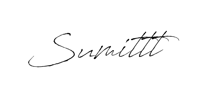 You should practise on your own different ways (Antro_Vectra) to write your name (Sumittt) in signature. don't let someone else do it for you. Sumittt signature style 6 images and pictures png