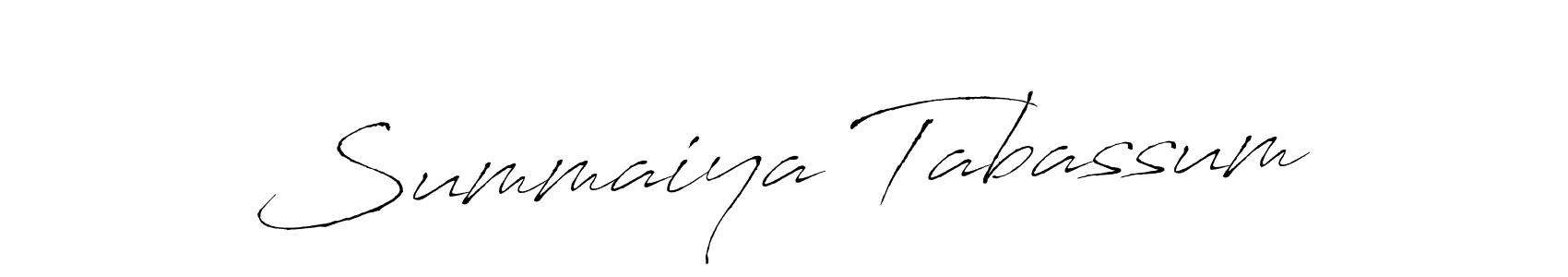 Make a beautiful signature design for name Summaiya Tabassum. Use this online signature maker to create a handwritten signature for free. Summaiya Tabassum signature style 6 images and pictures png