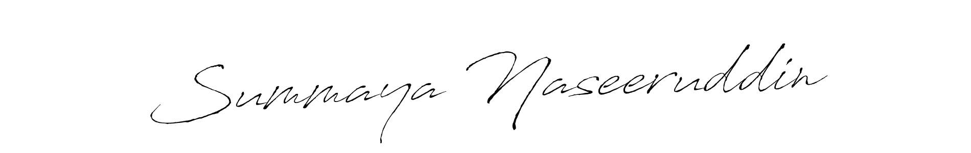 Similarly Antro_Vectra is the best handwritten signature design. Signature creator online .You can use it as an online autograph creator for name Summaya Naseeruddin. Summaya Naseeruddin signature style 6 images and pictures png