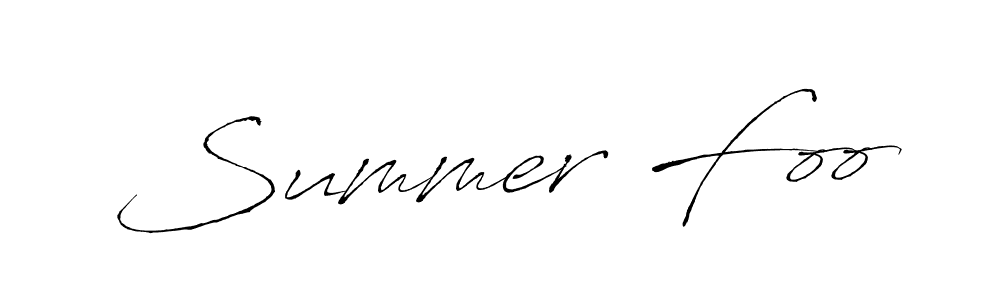 Once you've used our free online signature maker to create your best signature Antro_Vectra style, it's time to enjoy all of the benefits that Summer Foo name signing documents. Summer Foo signature style 6 images and pictures png