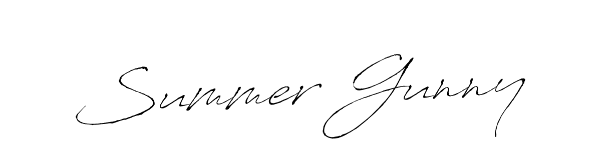 Use a signature maker to create a handwritten signature online. With this signature software, you can design (Antro_Vectra) your own signature for name Summer Gunny. Summer Gunny signature style 6 images and pictures png