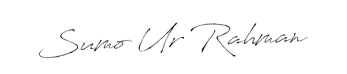 Also we have Sumo Ur Rahman name is the best signature style. Create professional handwritten signature collection using Antro_Vectra autograph style. Sumo Ur Rahman signature style 6 images and pictures png