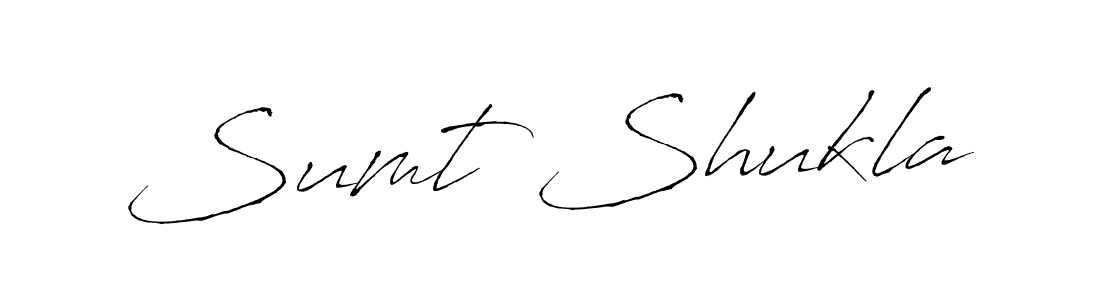 Antro_Vectra is a professional signature style that is perfect for those who want to add a touch of class to their signature. It is also a great choice for those who want to make their signature more unique. Get Sumt Shukla name to fancy signature for free. Sumt Shukla signature style 6 images and pictures png