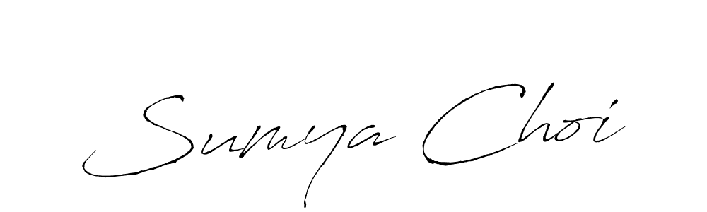Once you've used our free online signature maker to create your best signature Antro_Vectra style, it's time to enjoy all of the benefits that Sumya Choi name signing documents. Sumya Choi signature style 6 images and pictures png