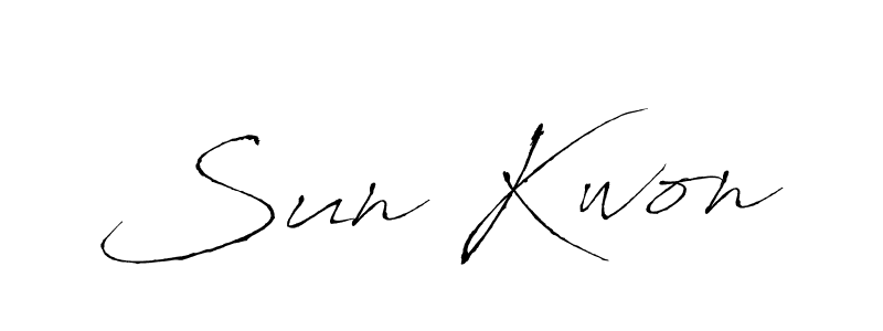 The best way (Antro_Vectra) to make a short signature is to pick only two or three words in your name. The name Sun Kwon include a total of six letters. For converting this name. Sun Kwon signature style 6 images and pictures png