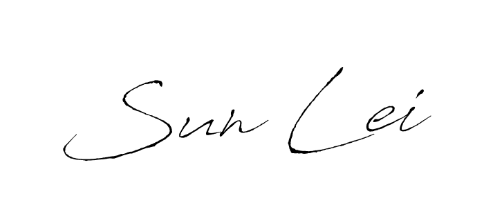 Make a short Sun Lei signature style. Manage your documents anywhere anytime using Antro_Vectra. Create and add eSignatures, submit forms, share and send files easily. Sun Lei signature style 6 images and pictures png