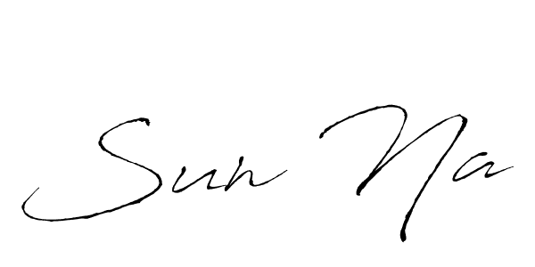 The best way (Antro_Vectra) to make a short signature is to pick only two or three words in your name. The name Sun Na include a total of six letters. For converting this name. Sun Na signature style 6 images and pictures png