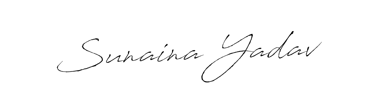 You can use this online signature creator to create a handwritten signature for the name Sunaina Yadav. This is the best online autograph maker. Sunaina Yadav signature style 6 images and pictures png