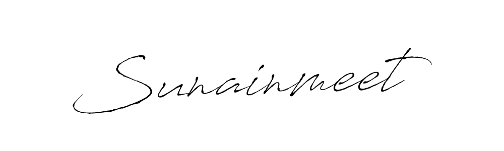 You should practise on your own different ways (Antro_Vectra) to write your name (Sunainmeet) in signature. don't let someone else do it for you. Sunainmeet signature style 6 images and pictures png