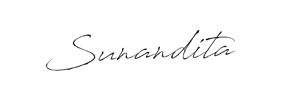 Design your own signature with our free online signature maker. With this signature software, you can create a handwritten (Antro_Vectra) signature for name Sunandita. Sunandita signature style 6 images and pictures png