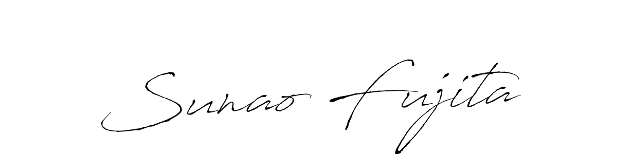 Also we have Sunao Fujita name is the best signature style. Create professional handwritten signature collection using Antro_Vectra autograph style. Sunao Fujita signature style 6 images and pictures png