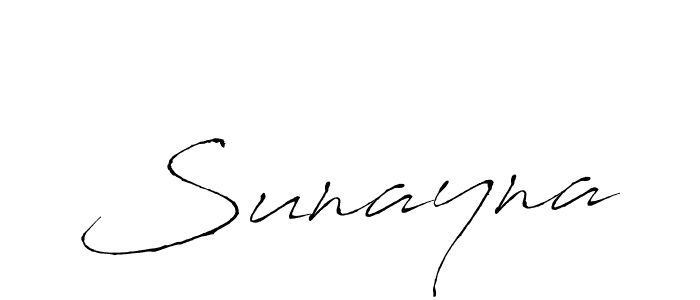 How to make Sunayna name signature. Use Antro_Vectra style for creating short signs online. This is the latest handwritten sign. Sunayna signature style 6 images and pictures png