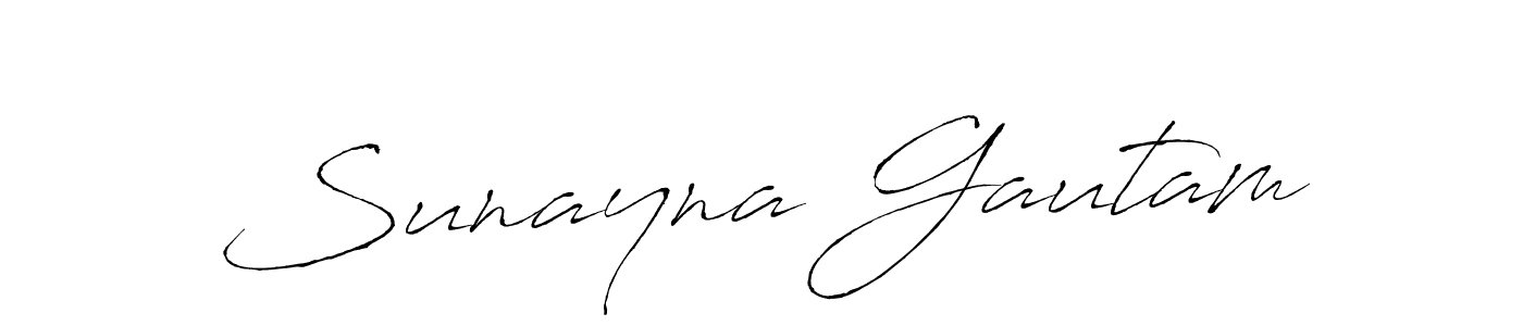 This is the best signature style for the Sunayna Gautam name. Also you like these signature font (Antro_Vectra). Mix name signature. Sunayna Gautam signature style 6 images and pictures png
