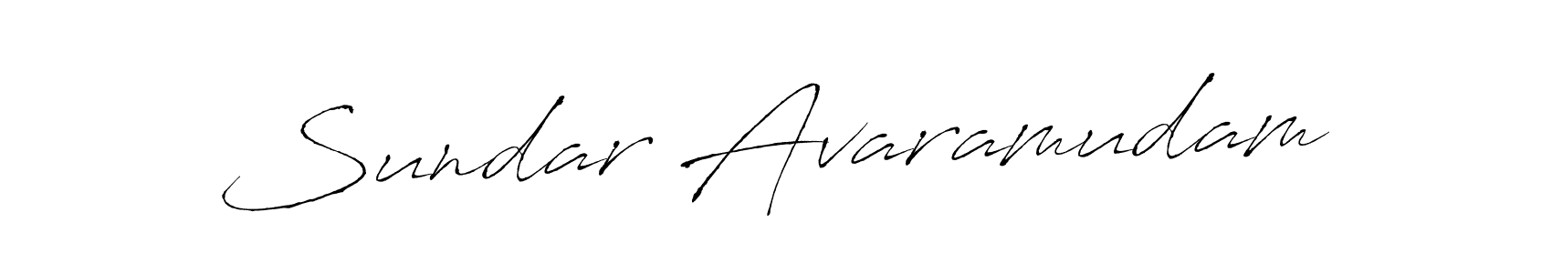 Use a signature maker to create a handwritten signature online. With this signature software, you can design (Antro_Vectra) your own signature for name Sundar Avaramudam. Sundar Avaramudam signature style 6 images and pictures png