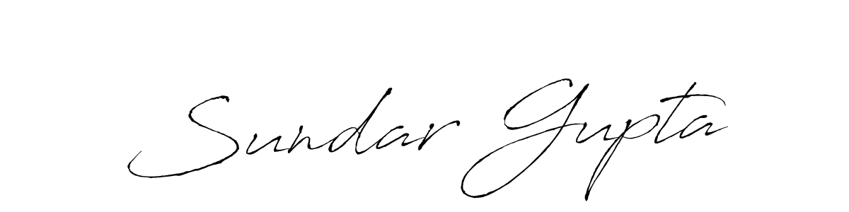 It looks lik you need a new signature style for name Sundar Gupta. Design unique handwritten (Antro_Vectra) signature with our free signature maker in just a few clicks. Sundar Gupta signature style 6 images and pictures png