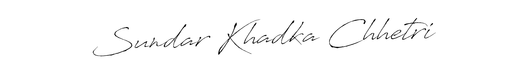 You can use this online signature creator to create a handwritten signature for the name Sundar Khadka Chhetri. This is the best online autograph maker. Sundar Khadka Chhetri signature style 6 images and pictures png