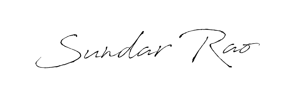 It looks lik you need a new signature style for name Sundar Rao. Design unique handwritten (Antro_Vectra) signature with our free signature maker in just a few clicks. Sundar Rao signature style 6 images and pictures png