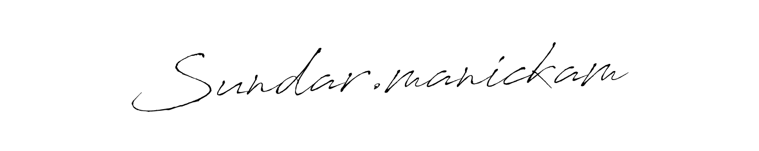 Also You can easily find your signature by using the search form. We will create Sundar.manickam name handwritten signature images for you free of cost using Antro_Vectra sign style. Sundar.manickam signature style 6 images and pictures png