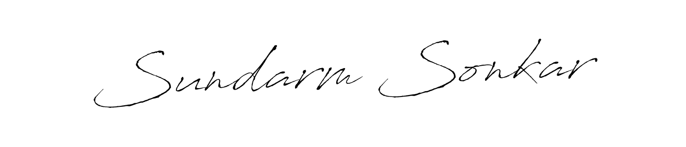 This is the best signature style for the Sundarm Sonkar name. Also you like these signature font (Antro_Vectra). Mix name signature. Sundarm Sonkar signature style 6 images and pictures png