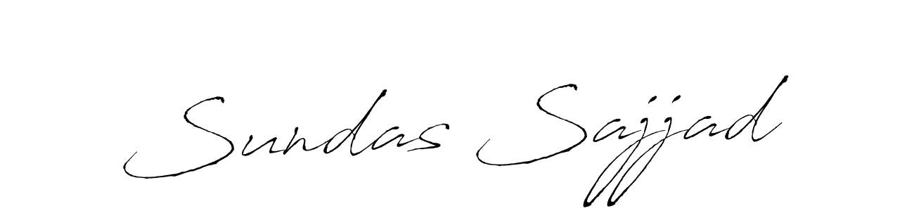 Also You can easily find your signature by using the search form. We will create Sundas Sajjad name handwritten signature images for you free of cost using Antro_Vectra sign style. Sundas Sajjad signature style 6 images and pictures png