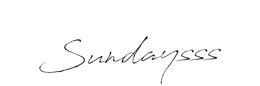 This is the best signature style for the Sundaysss name. Also you like these signature font (Antro_Vectra). Mix name signature. Sundaysss signature style 6 images and pictures png