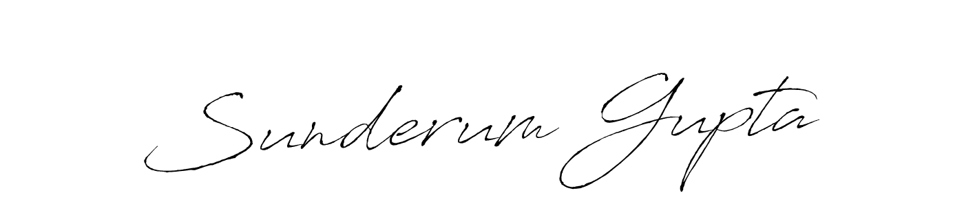 Once you've used our free online signature maker to create your best signature Antro_Vectra style, it's time to enjoy all of the benefits that Sunderum Gupta name signing documents. Sunderum Gupta signature style 6 images and pictures png