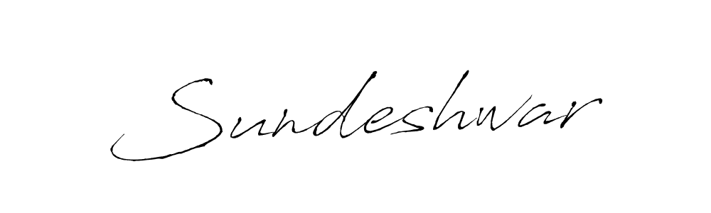 Sundeshwar stylish signature style. Best Handwritten Sign (Antro_Vectra) for my name. Handwritten Signature Collection Ideas for my name Sundeshwar. Sundeshwar signature style 6 images and pictures png