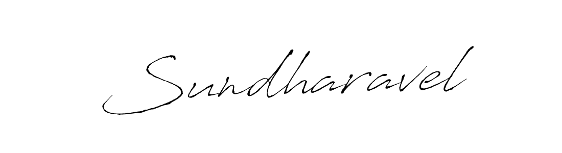 Sundharavel stylish signature style. Best Handwritten Sign (Antro_Vectra) for my name. Handwritten Signature Collection Ideas for my name Sundharavel. Sundharavel signature style 6 images and pictures png