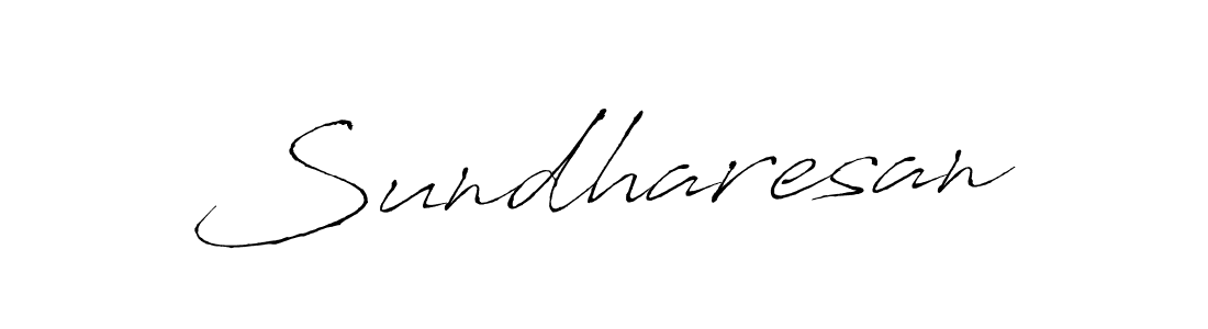 Make a beautiful signature design for name Sundharesan. With this signature (Antro_Vectra) style, you can create a handwritten signature for free. Sundharesan signature style 6 images and pictures png