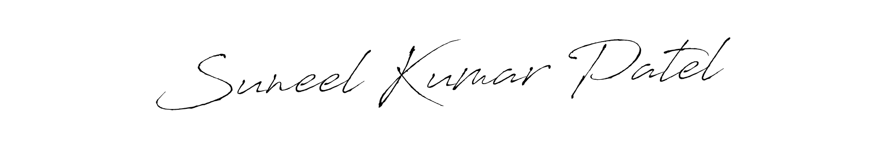 Similarly Antro_Vectra is the best handwritten signature design. Signature creator online .You can use it as an online autograph creator for name Suneel Kumar Patel. Suneel Kumar Patel signature style 6 images and pictures png