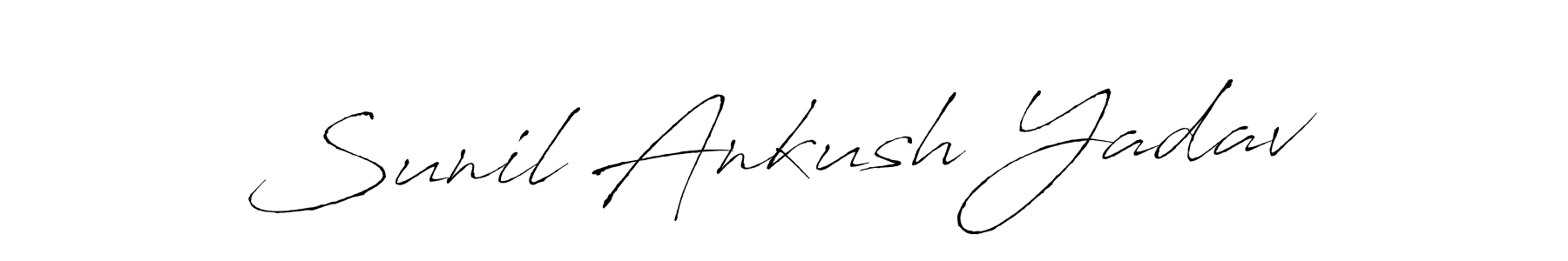 Once you've used our free online signature maker to create your best signature Antro_Vectra style, it's time to enjoy all of the benefits that Sunil Ankush Yadav name signing documents. Sunil Ankush Yadav signature style 6 images and pictures png