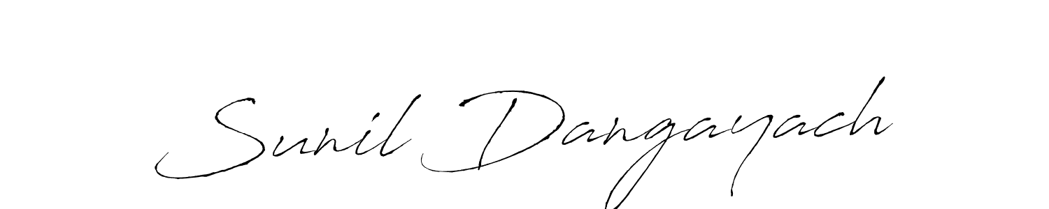How to Draw Sunil Dangayach signature style? Antro_Vectra is a latest design signature styles for name Sunil Dangayach. Sunil Dangayach signature style 6 images and pictures png