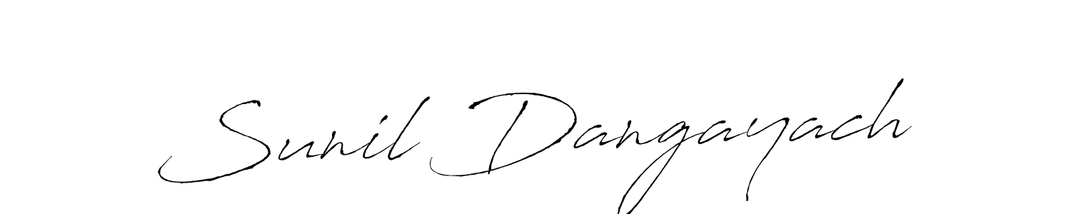 Make a beautiful signature design for name Sunil Dangayach. Use this online signature maker to create a handwritten signature for free. Sunil Dangayach signature style 6 images and pictures png