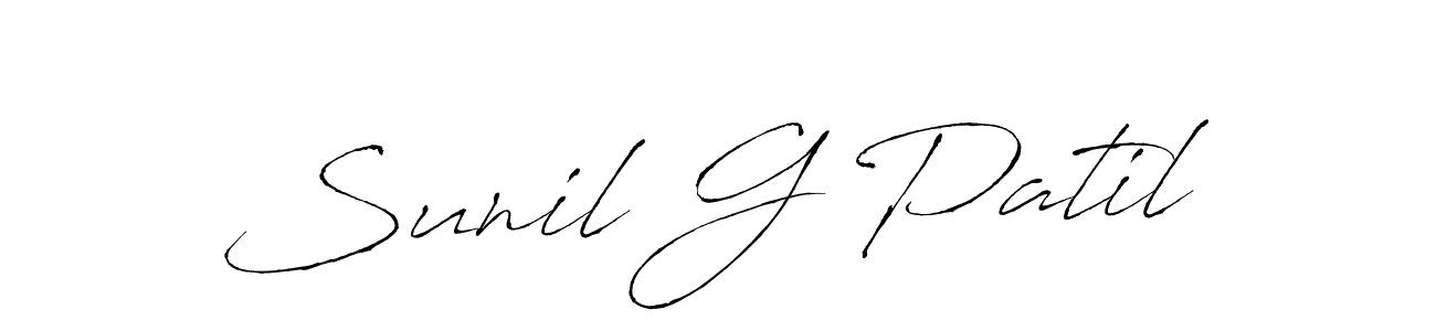 Similarly Antro_Vectra is the best handwritten signature design. Signature creator online .You can use it as an online autograph creator for name Sunil G Patil. Sunil G Patil signature style 6 images and pictures png