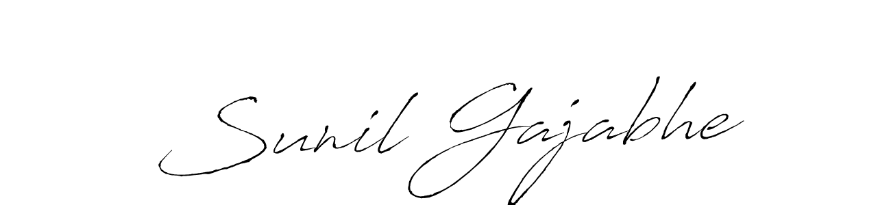 It looks lik you need a new signature style for name Sunil Gajabhe. Design unique handwritten (Antro_Vectra) signature with our free signature maker in just a few clicks. Sunil Gajabhe signature style 6 images and pictures png