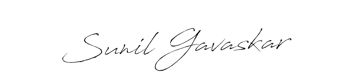 The best way (Antro_Vectra) to make a short signature is to pick only two or three words in your name. The name Sunil Gavaskar include a total of six letters. For converting this name. Sunil Gavaskar signature style 6 images and pictures png