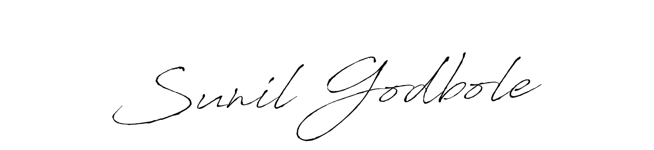 Create a beautiful signature design for name Sunil Godbole. With this signature (Antro_Vectra) fonts, you can make a handwritten signature for free. Sunil Godbole signature style 6 images and pictures png