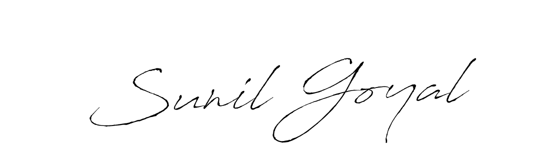 You should practise on your own different ways (Antro_Vectra) to write your name (Sunil Goyal) in signature. don't let someone else do it for you. Sunil Goyal signature style 6 images and pictures png