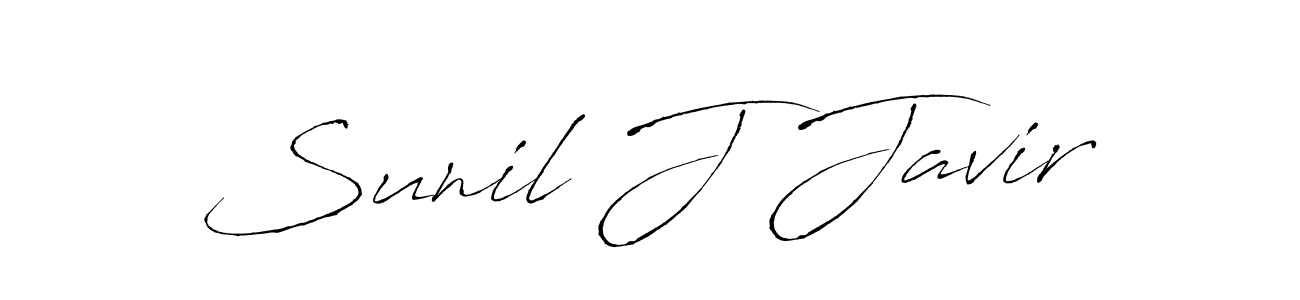 You should practise on your own different ways (Antro_Vectra) to write your name (Sunil J Javir) in signature. don't let someone else do it for you. Sunil J Javir signature style 6 images and pictures png