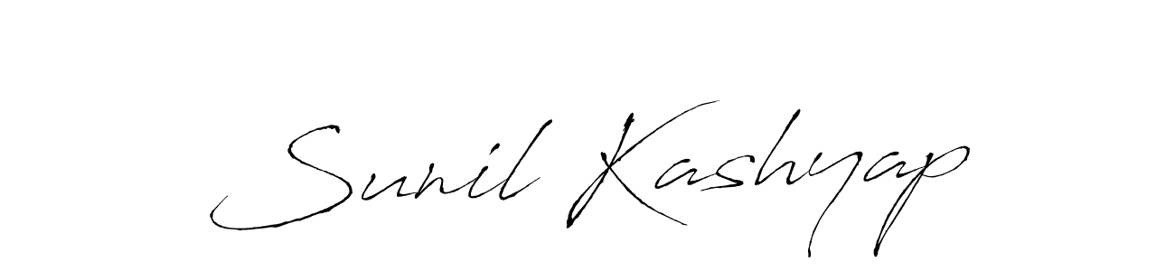 It looks lik you need a new signature style for name Sunil Kashyap. Design unique handwritten (Antro_Vectra) signature with our free signature maker in just a few clicks. Sunil Kashyap signature style 6 images and pictures png
