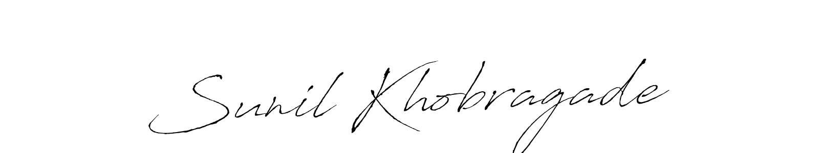 It looks lik you need a new signature style for name Sunil Khobragade. Design unique handwritten (Antro_Vectra) signature with our free signature maker in just a few clicks. Sunil Khobragade signature style 6 images and pictures png