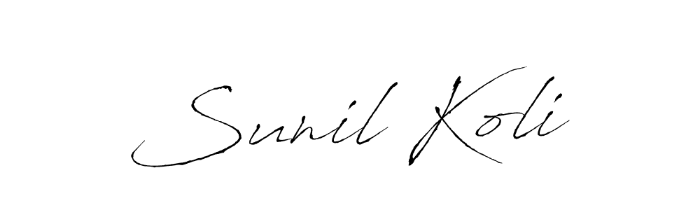 It looks lik you need a new signature style for name Sunil Koli. Design unique handwritten (Antro_Vectra) signature with our free signature maker in just a few clicks. Sunil Koli signature style 6 images and pictures png