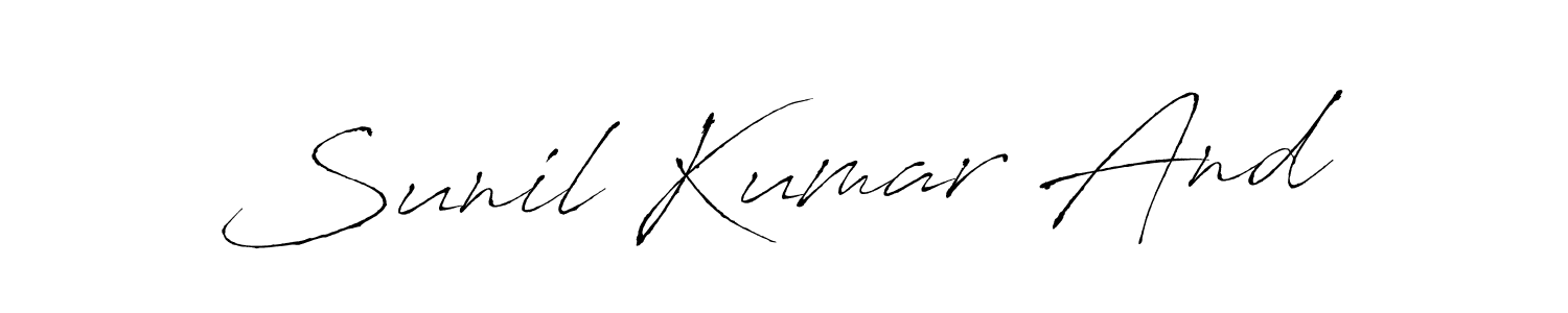 Here are the top 10 professional signature styles for the name Sunil Kumar And. These are the best autograph styles you can use for your name. Sunil Kumar And signature style 6 images and pictures png