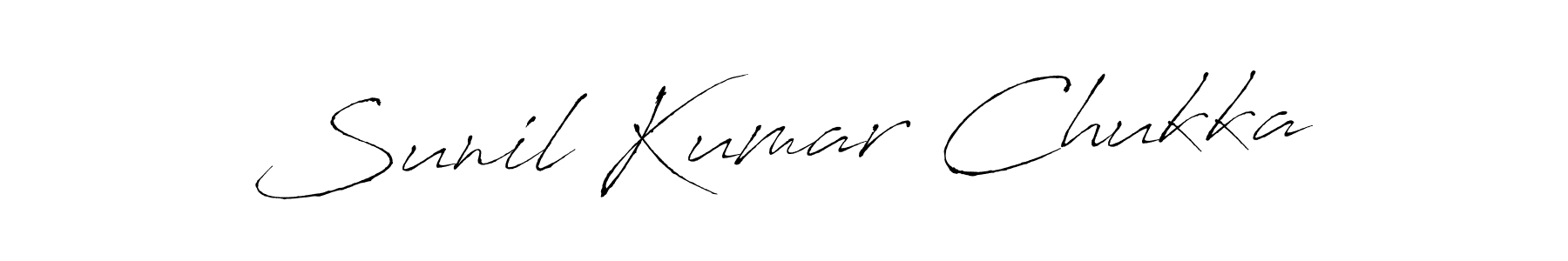 Antro_Vectra is a professional signature style that is perfect for those who want to add a touch of class to their signature. It is also a great choice for those who want to make their signature more unique. Get Sunil Kumar Chukka name to fancy signature for free. Sunil Kumar Chukka signature style 6 images and pictures png