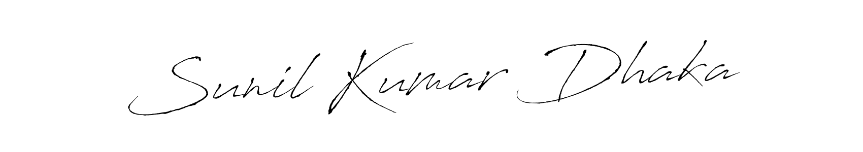 This is the best signature style for the Sunil Kumar Dhaka name. Also you like these signature font (Antro_Vectra). Mix name signature. Sunil Kumar Dhaka signature style 6 images and pictures png